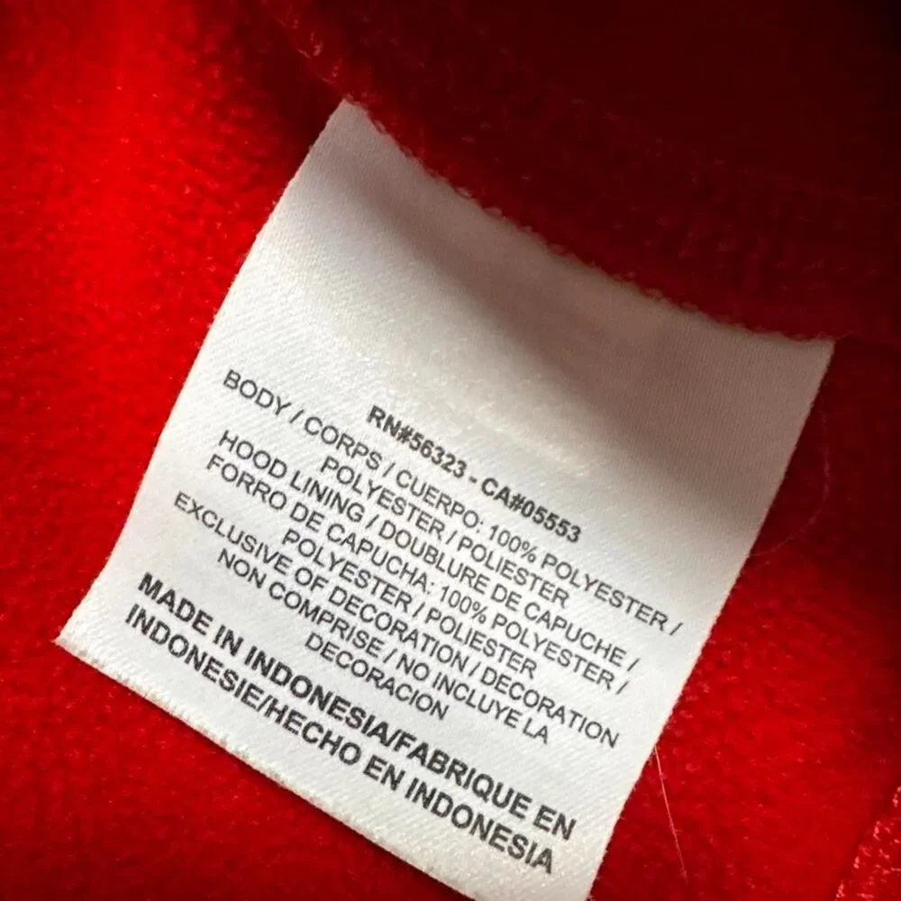 Nike Therma-Fit Full-Zip Basketball Hoodie Jacket Men's Size XL Varsity Red